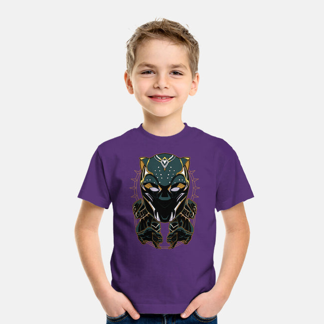 Lady Panther-youth basic tee-Astrobot Invention