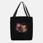 AstroSamurai-none basic tote bag-zascanauta