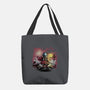 AstroSamurai-none basic tote bag-zascanauta