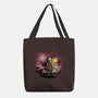 AstroSamurai-none basic tote bag-zascanauta