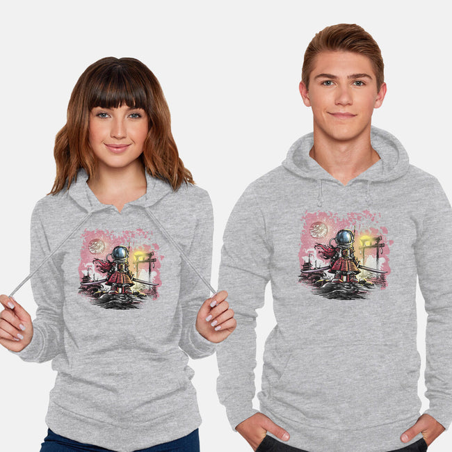 AstroSamurai-unisex pullover sweatshirt-zascanauta