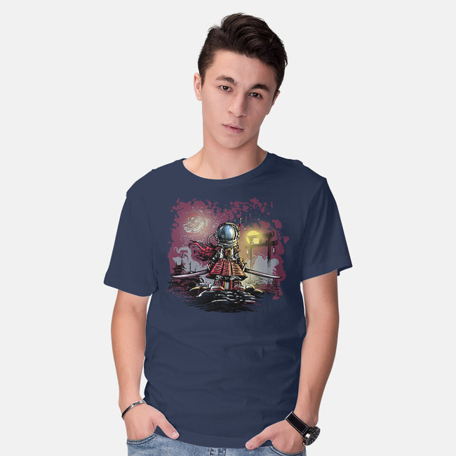 AstroSamurai-mens basic tee-zascanauta