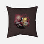 AstroSamurai-none removable cover w insert throw pillow-zascanauta