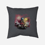 AstroSamurai-none removable cover throw pillow-zascanauta