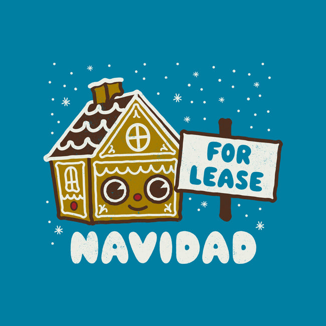 For Lease Navidad-none polyester shower curtain-Weird & Punderful