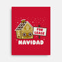 For Lease Navidad-none stretched canvas-Weird & Punderful