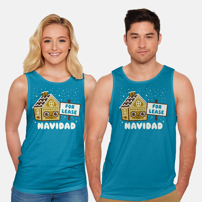 For Lease Navidad-unisex basic tank-Weird & Punderful