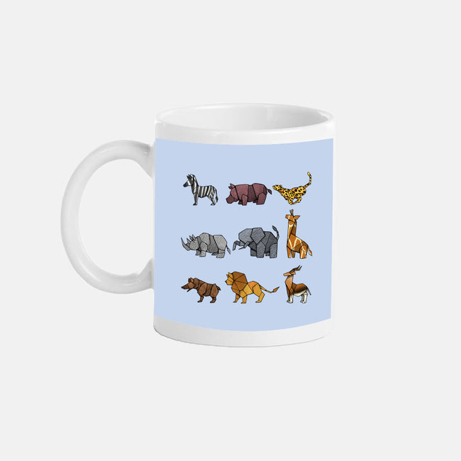 Savana Origami-none mug drinkware-Vallina84