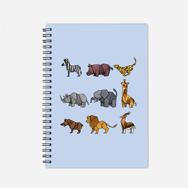 Savana Origami-none dot grid notebook-Vallina84