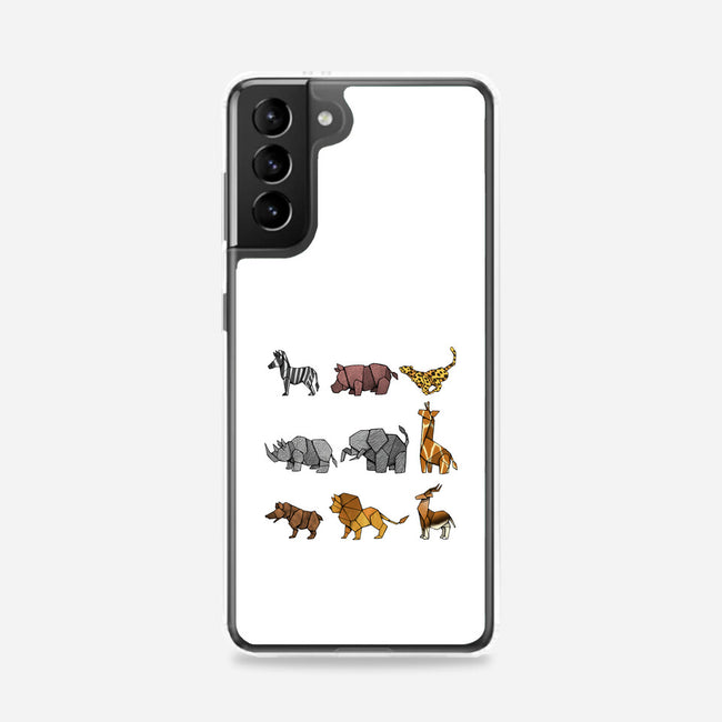 Savana Origami-samsung snap phone case-Vallina84