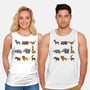 Savana Origami-unisex basic tank-Vallina84