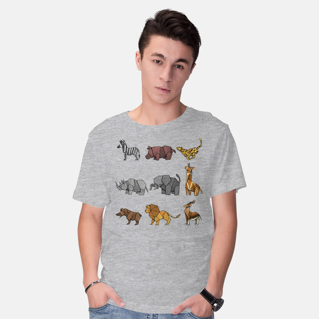 Savana Origami-mens basic tee-Vallina84