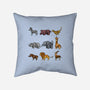 Savana Origami-none removable cover w insert throw pillow-Vallina84