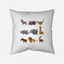 Savana Origami-none removable cover throw pillow-Vallina84