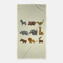 Savana Origami-none beach towel-Vallina84