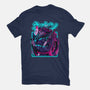 Neon Slayer-womens basic tee-Bruno Mota