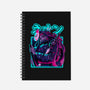 Neon Slayer-none dot grid notebook-Bruno Mota