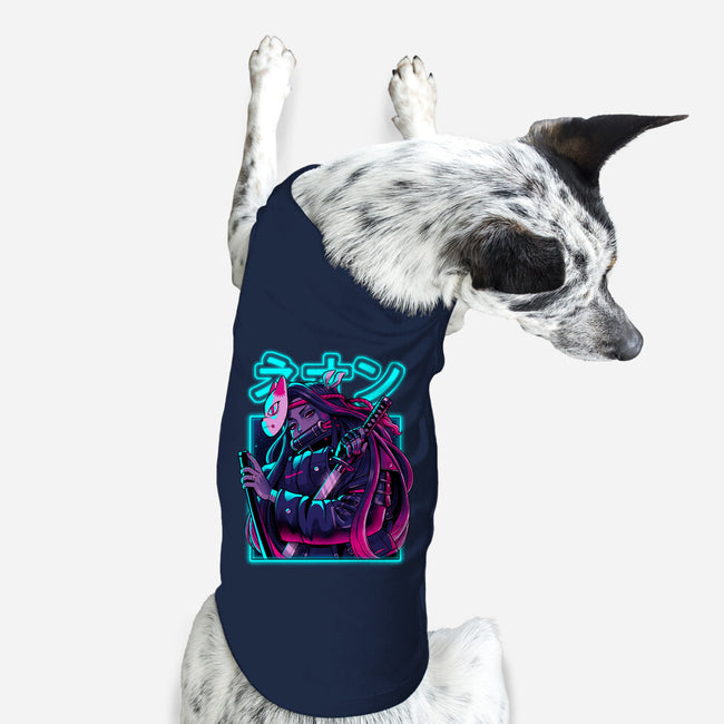 Neon Slayer-dog basic pet tank-Bruno Mota