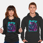 Neon Slayer-unisex pullover sweatshirt-Bruno Mota