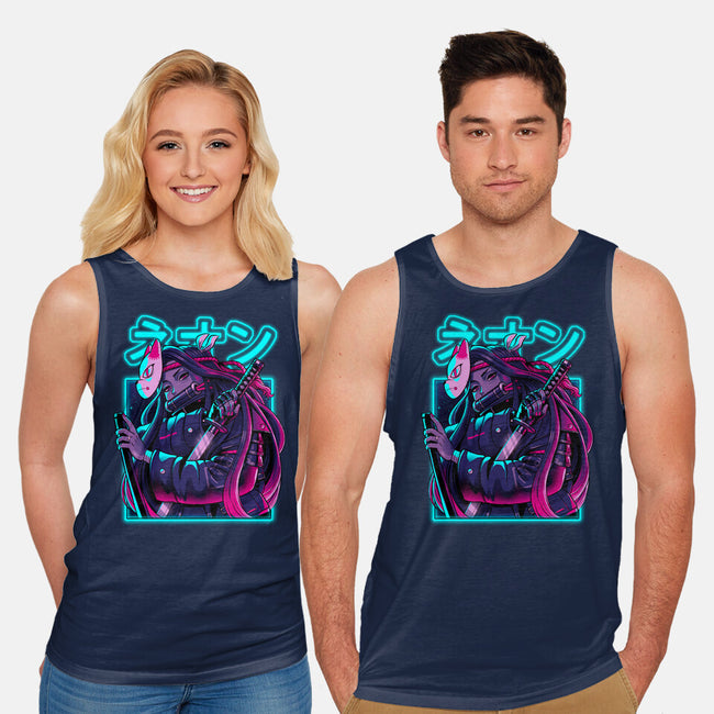 Neon Slayer-unisex basic tank-Bruno Mota