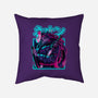 Neon Slayer-none removable cover w insert throw pillow-Bruno Mota