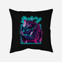 Neon Slayer-none removable cover throw pillow-Bruno Mota