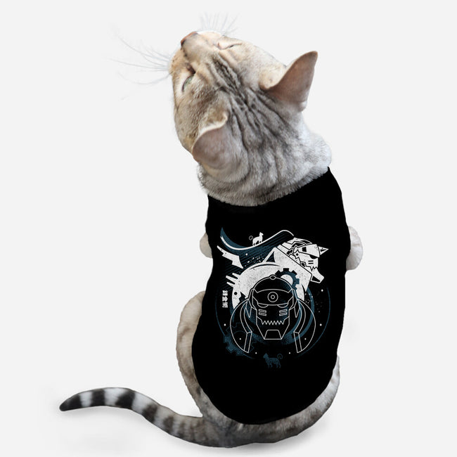 Al and Cats-cat basic pet tank-Logozaste