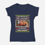 Got Invited-womens v-neck tee-goodidearyan