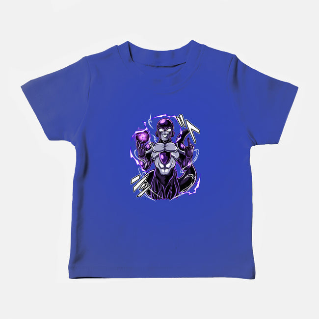 Black Freeza-baby basic tee-Duardoart