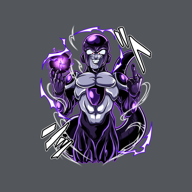 Black Freeza-none removable cover w insert throw pillow-Duardoart
