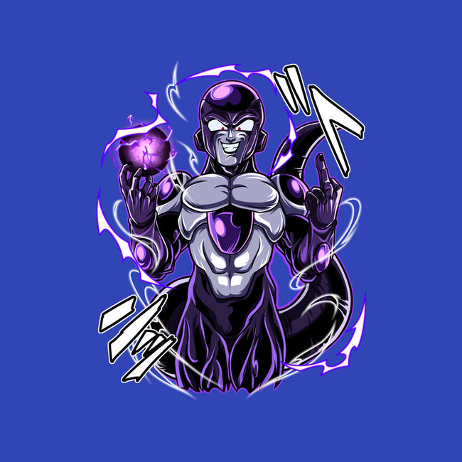 Black Freeza-none removable cover w insert throw pillow-Duardoart