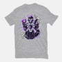 Black Freeza-womens fitted tee-Duardoart