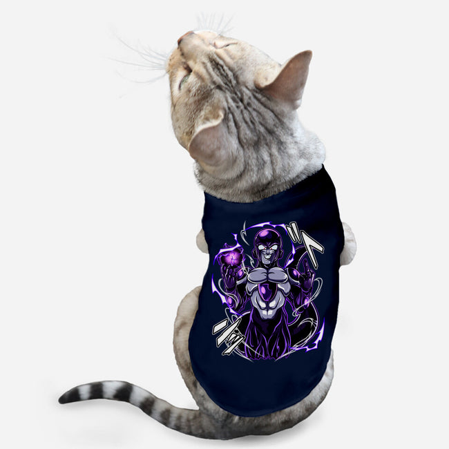 Black Freeza-cat basic pet tank-Duardoart