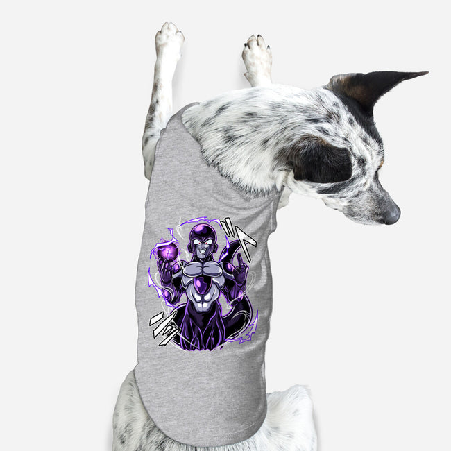 Black Freeza-dog basic pet tank-Duardoart