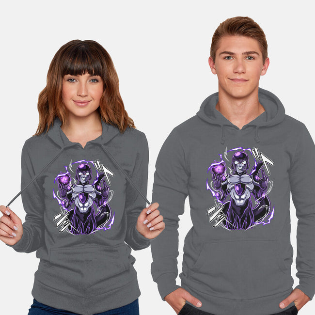 Black Freeza-unisex pullover sweatshirt-Duardoart