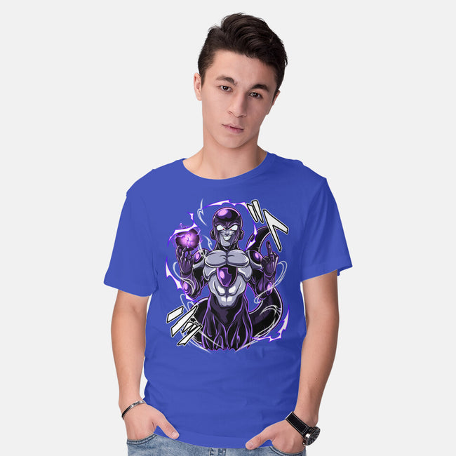 Black Freeza-mens basic tee-Duardoart