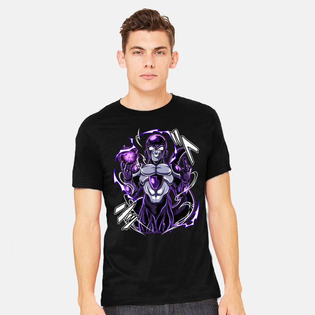 Black Freeza-mens heavyweight tee-Duardoart