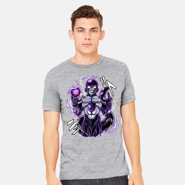 Black Freeza-mens heavyweight tee-Duardoart