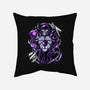 Black Freeza-none removable cover w insert throw pillow-Duardoart