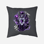 Black Freeza-none removable cover w insert throw pillow-Duardoart