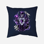 Black Freeza-none removable cover w insert throw pillow-Duardoart