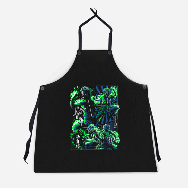 Ninja Manga-unisex kitchen apron-albertocubatas