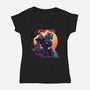 The Giant-womens v-neck tee-Syiavri