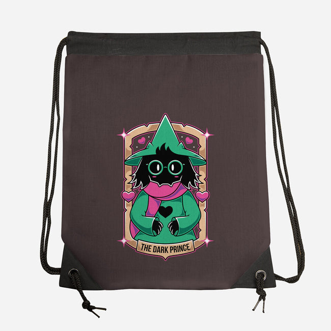 The Dark Prince-none drawstring bag-Alundrart