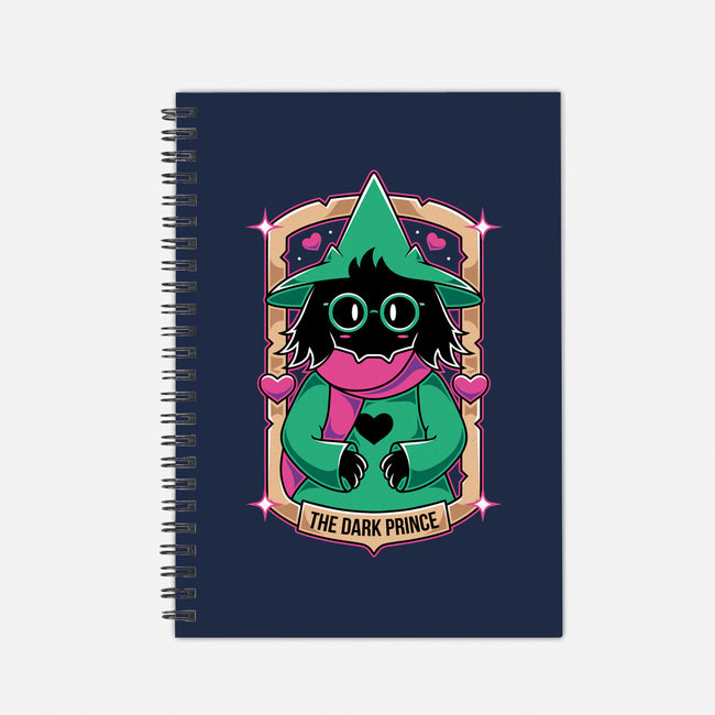 The Dark Prince-none dot grid notebook-Alundrart