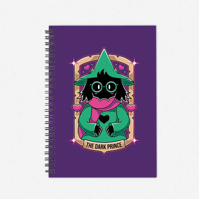 The Dark Prince-none dot grid notebook-Alundrart