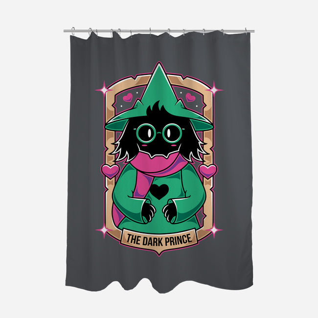 The Dark Prince-none polyester shower curtain-Alundrart