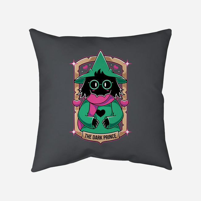 The Dark Prince-none removable cover w insert throw pillow-Alundrart