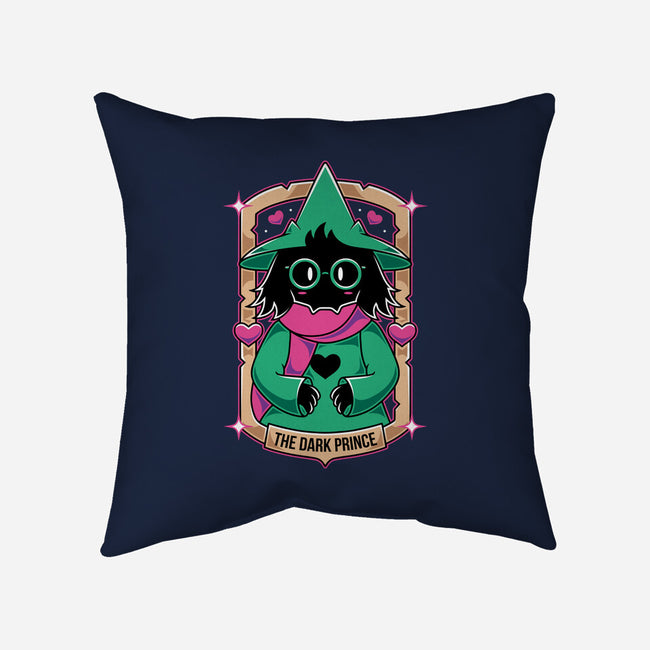 The Dark Prince-none removable cover w insert throw pillow-Alundrart