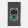 The Dark Prince-none beach towel-Alundrart